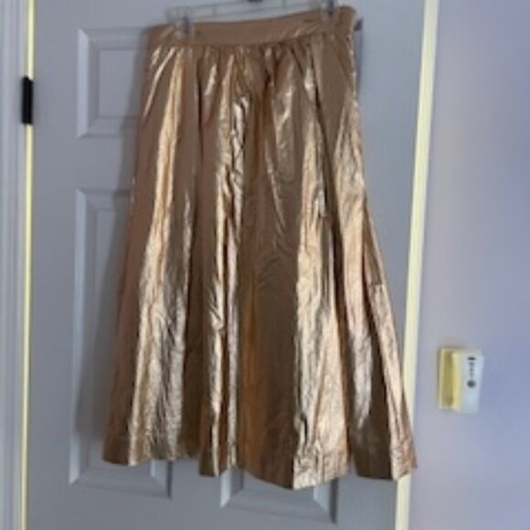 Wyse London Rose Gold Midi Skirt - NWT - Picture 1 of 6